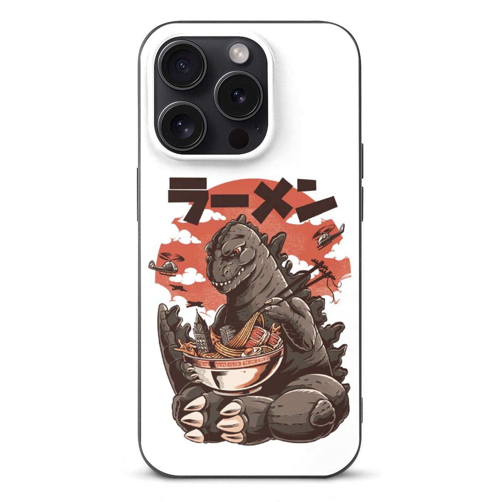 ゴジラとキャラクターのiPhoneケース